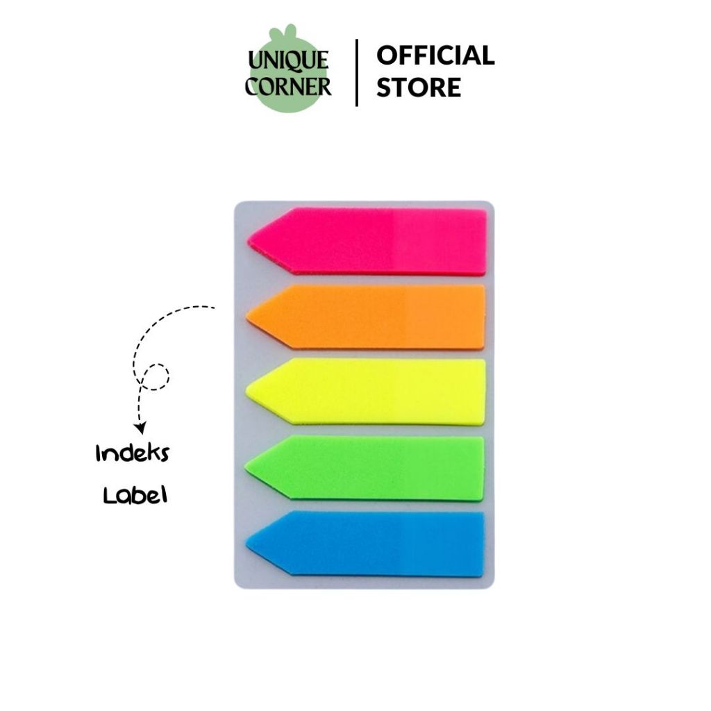 

UQ (100 Lembar) Sticky Notes Sticker Indeks Label Tempel Sekolah Kantor SN8001