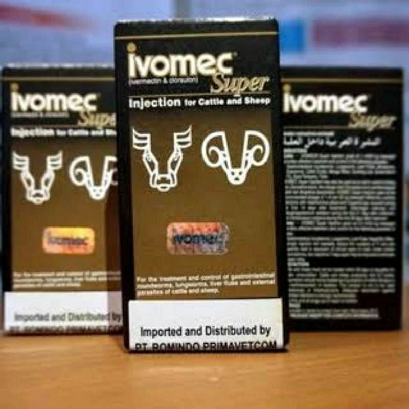 IVOMEC SUPER 50 ml - Efektif Basmi Kutu Ektoparasit Endoparasit Hewan Asli 100% Original