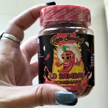 

SAMBAL TERI MEDAN BOLA KACANG+DAUN JERUK