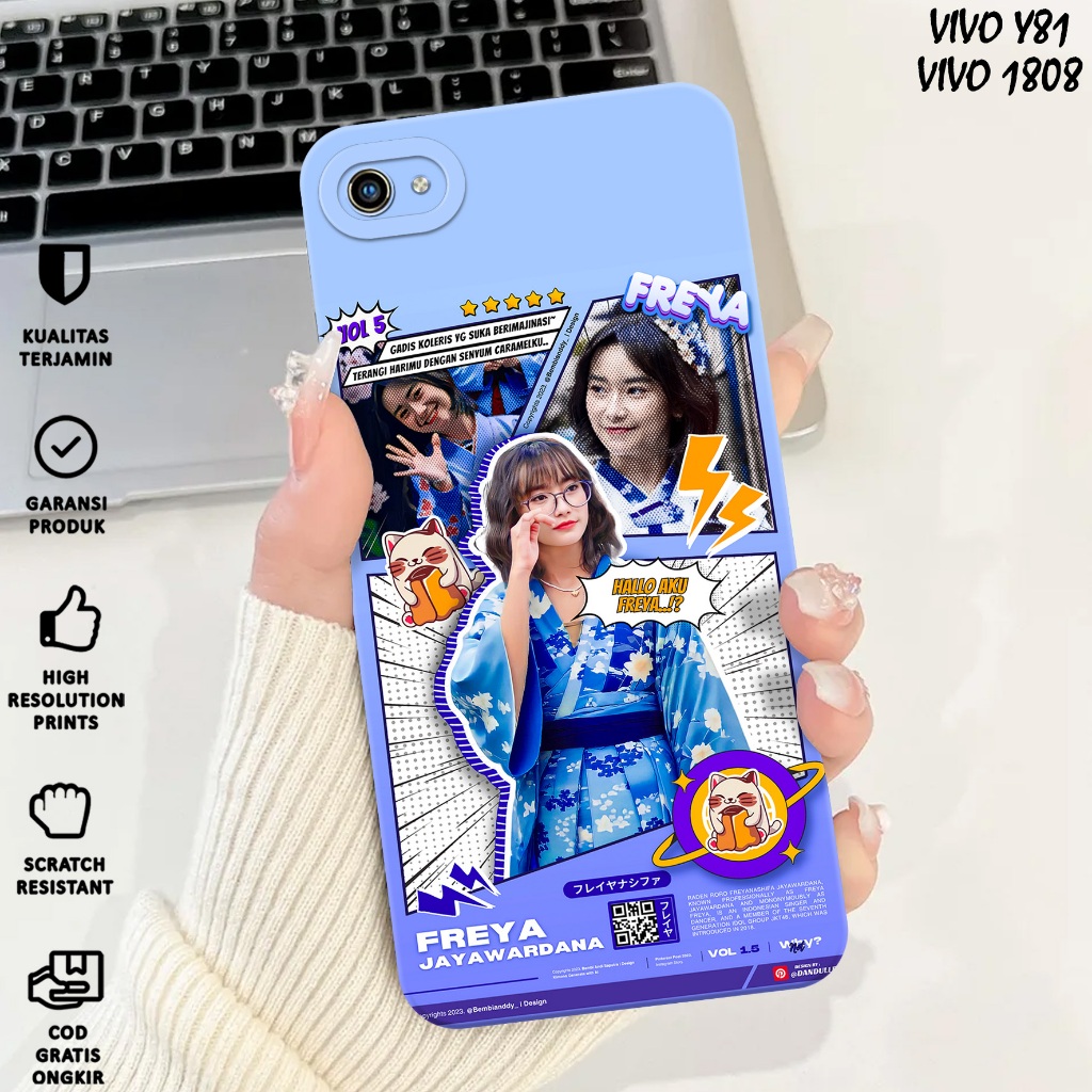 CASE VIVO 1808 - Casing Vivo 1808 Motif JKT 48 - Case Hp 1808 - Casing Hp 1808 - Softcase Vivo 1808 