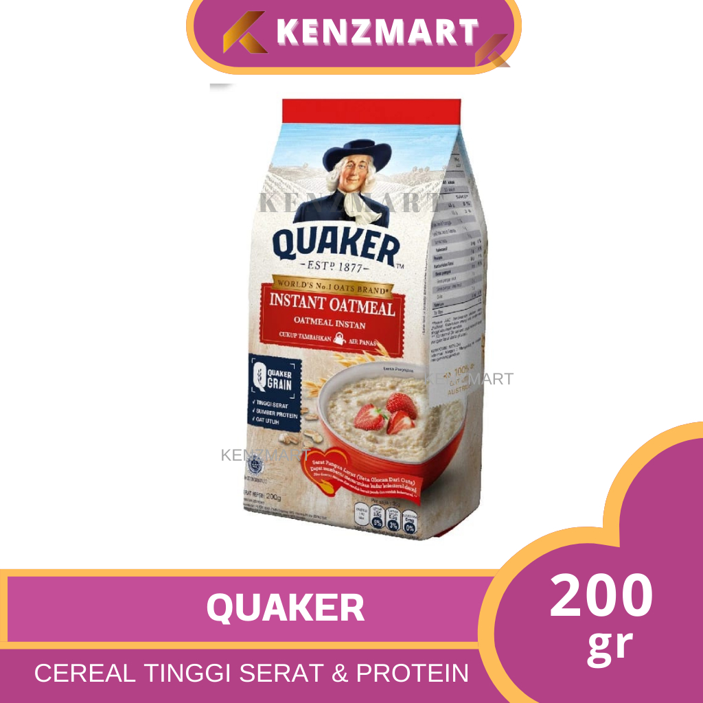 

QUAKER INSTANT OATMEAL 200 GR