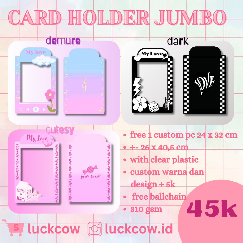 card holder jumbo | card holder jumbo kpop | card holder jumbo seventeen | card holder jumbo nct | c