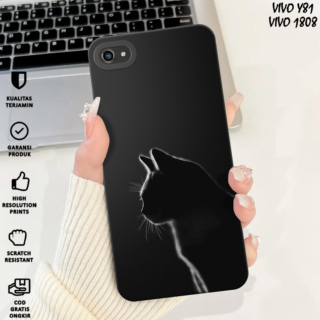 CASE VIVO 1808 - Casing Vivo 1808 Motif KUCING - Case Hp 1808 - Casing Hp 1808 - Softcase Vivo 1808 