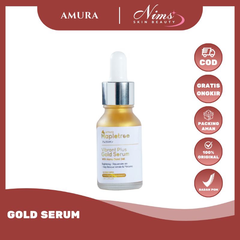 Amura Gold Serum || Menghilangkan Melasma & Flek Hitam