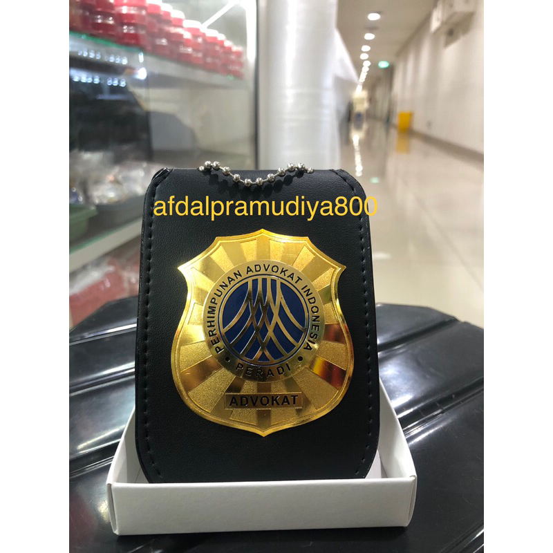 lencana PERADI dompet kalung KTA peradi