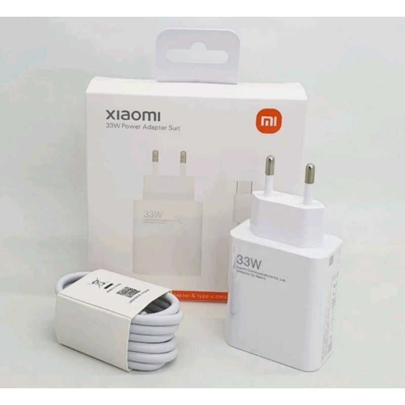 Charger Turbo fast charging Xiaomi 34W charger handphone