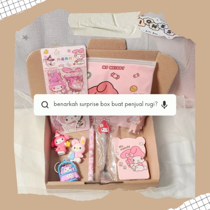 

Lioness Surprise Box - Paket Hemat Gift Box Lucu Murah Hadiah Ulang Tahun Kado Kota Serbaguna Alat Tulis Gemoy Aksesoris Rambut