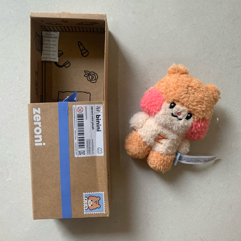 ZEROBASEONE BININI ZERONI SUNGHANBIN READY STOCK OFFICIAL PLUSH DOLL ZEROSE LINE FRIENDS BONEKA