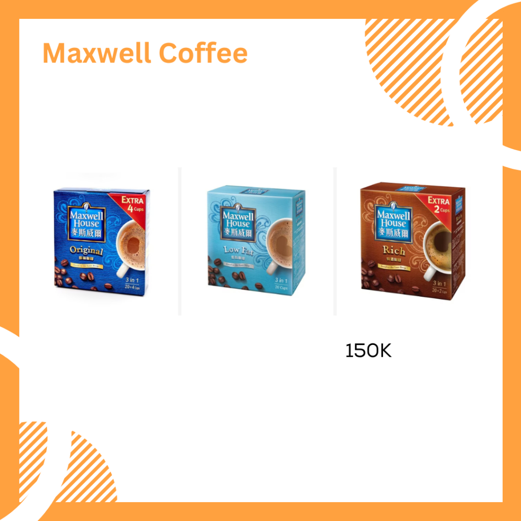 

Maxwell Coffee Jastip Hongkong HK China Twentyonestore
