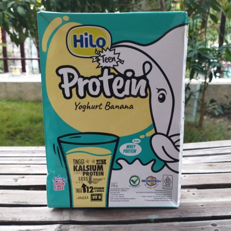 

Hilo teen yoghurt banana 250gr