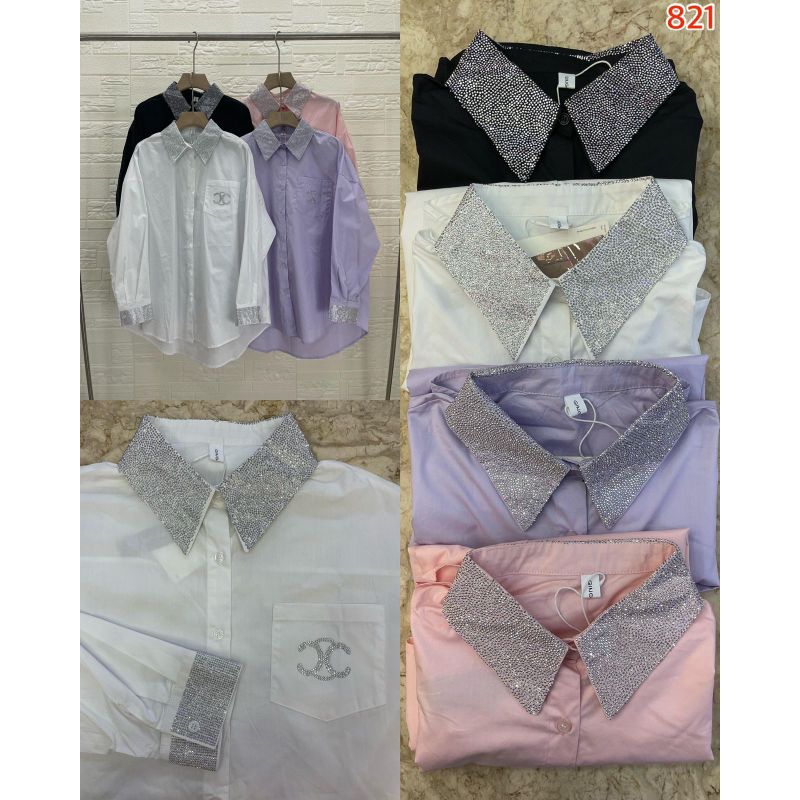 ARF - MGN - 821 - Atasan Kemeja Celine