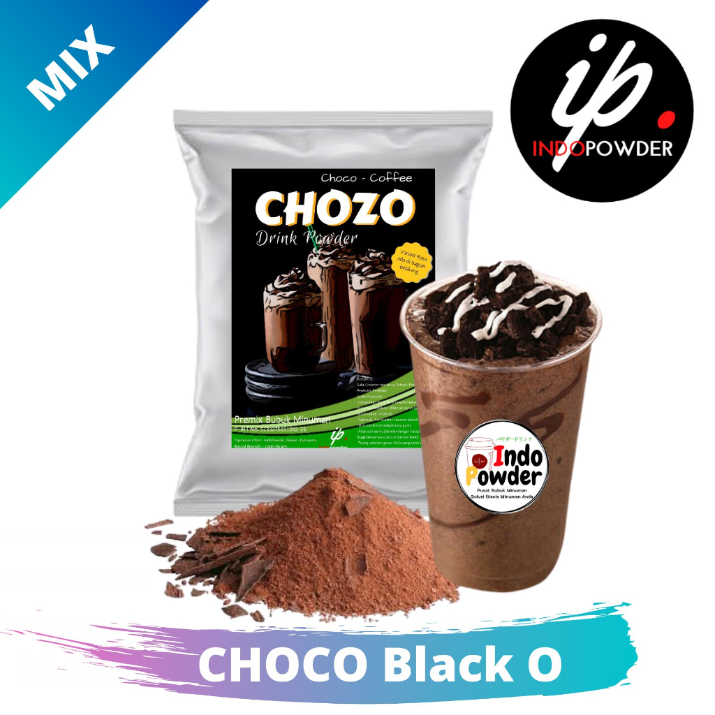 

Bubuk CHOCO BLACK O 1Kg / Bubuk Minuman CHOCO BLACK O 1Kg