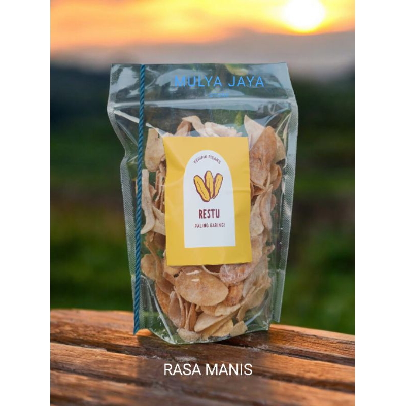 

Keripik Pisang Crispy Renyah 200 gram