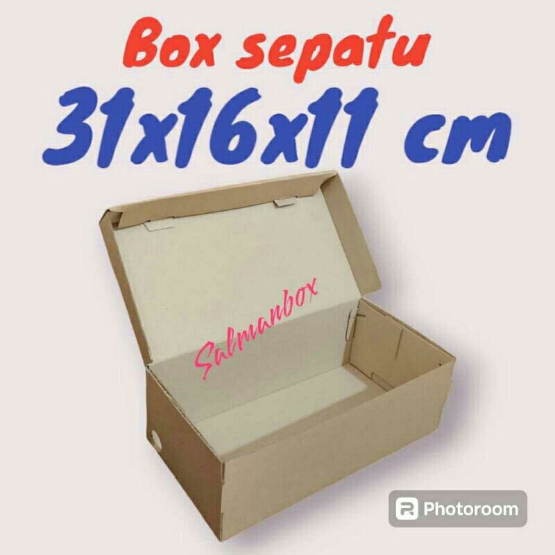 

Dus sepatu coklat