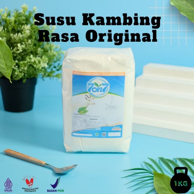 

Susu Kambing Rasa Original Kemasan 1000gr