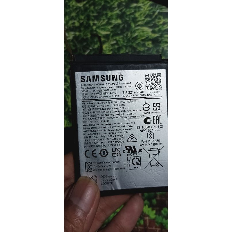 Batre Baterai HQ-50N HQ-50S HQ-50SD Samsung A03s A02s A04E original normal Copotan asli