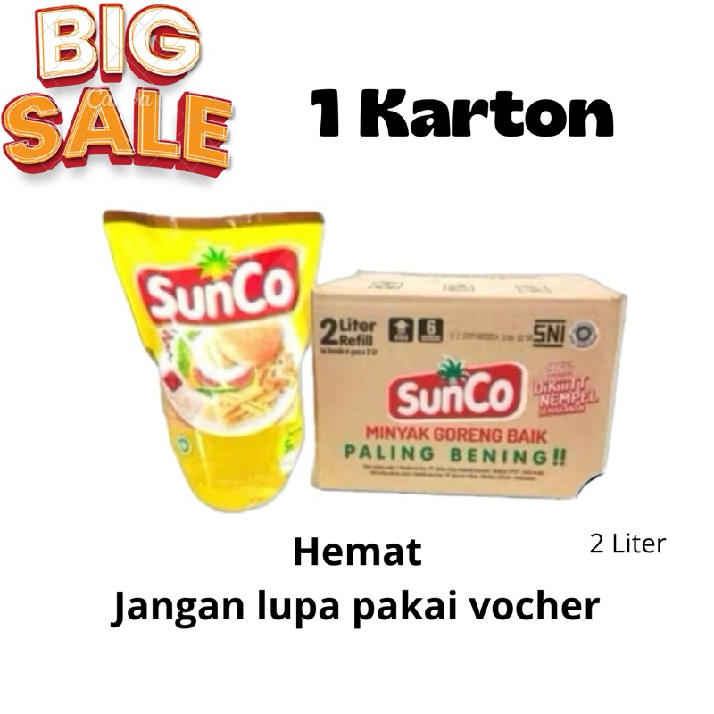 

Minyak Goreng Sanco 2 liter (6X2liter)