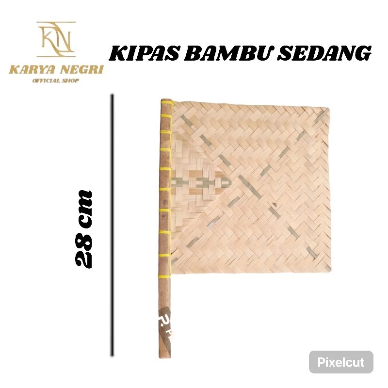KIPAS SATE/KIPAS BAMBU, HIHID/KERAJINAN, AYAMAN BAMBU, DAN RAPIH