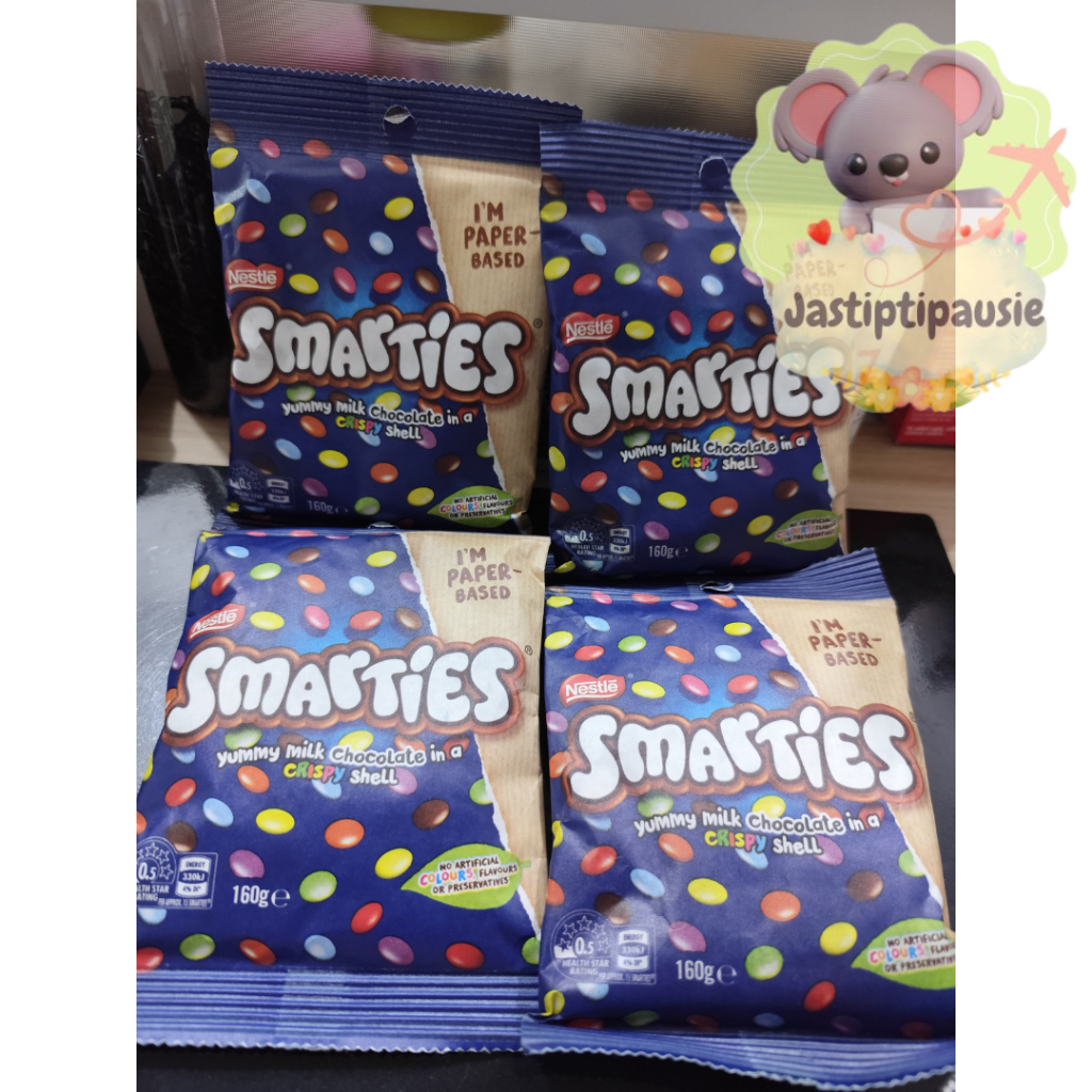 

Smarties Milk Chocolate Share Bag | 160g Australia