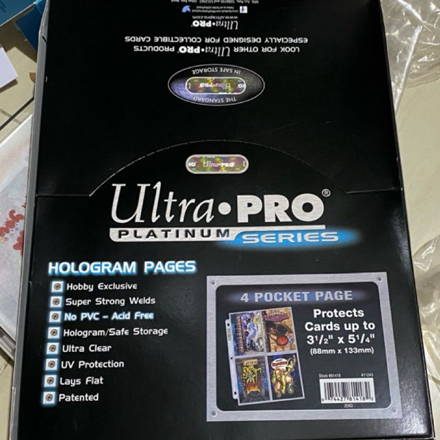 [BACA DESKRIPSI] ULTRA PRO / BAMBI SLEEVE BINDER A4 / A5 9P 8P 6P 4P 3P 2P 1P PHOTOCARD POSTCARD