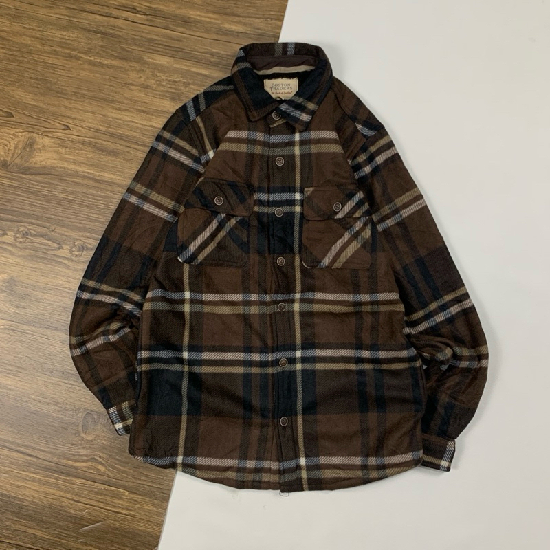 BOSTON TRADERS Flannel Wool Shirt