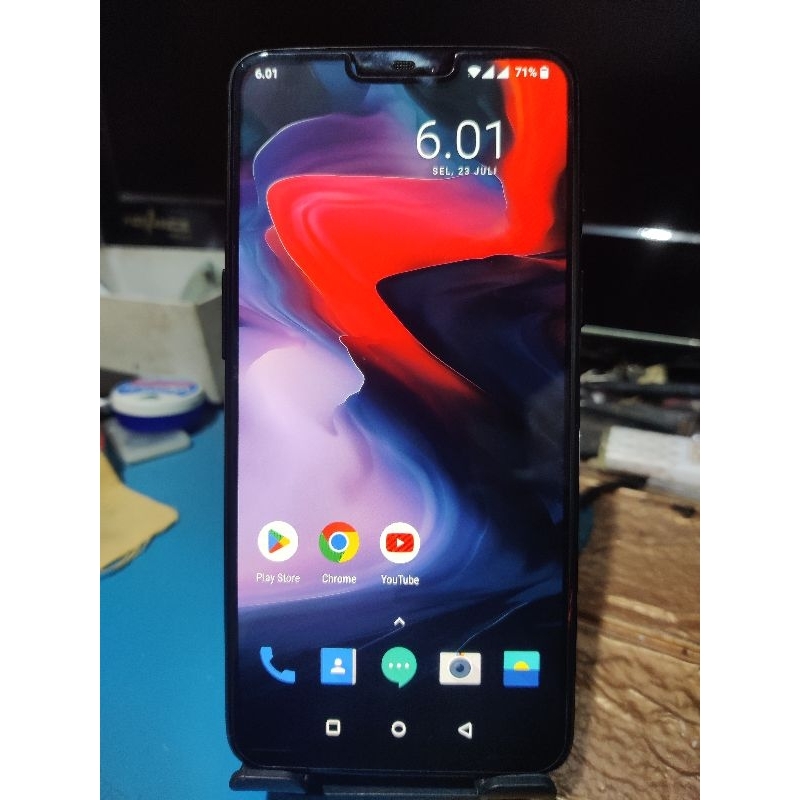 Oneplus 6 ram 8/128 second ori