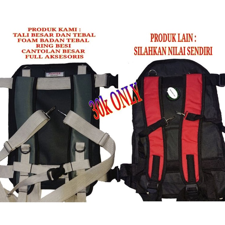 Penjualan Murah tas gendong sangkar tas ransel sangkar multifungsi tali besar dan tebal