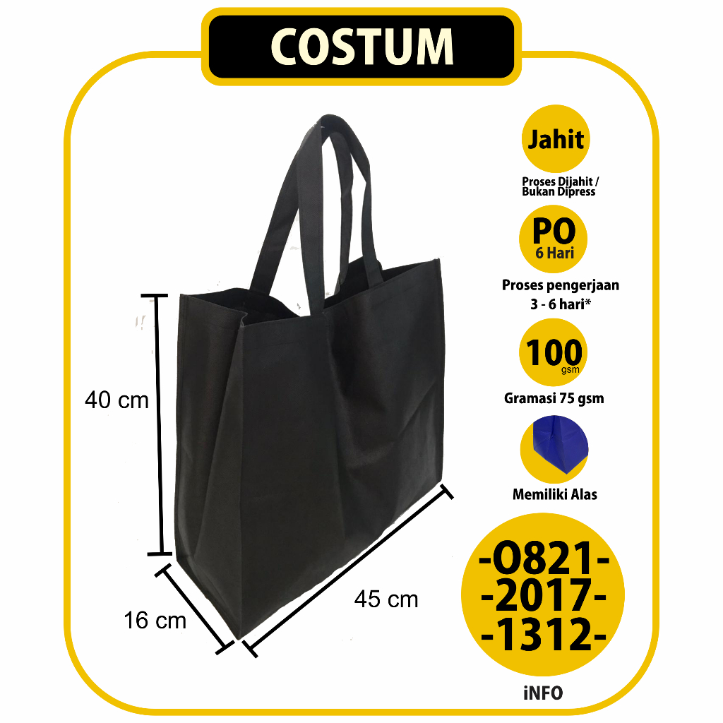 

COSTUM SPUNBOND, GOODIEBAG, TOTEBAG UNTUK SOUVENIR PERNIKAHAN DAERAH BANDUNG