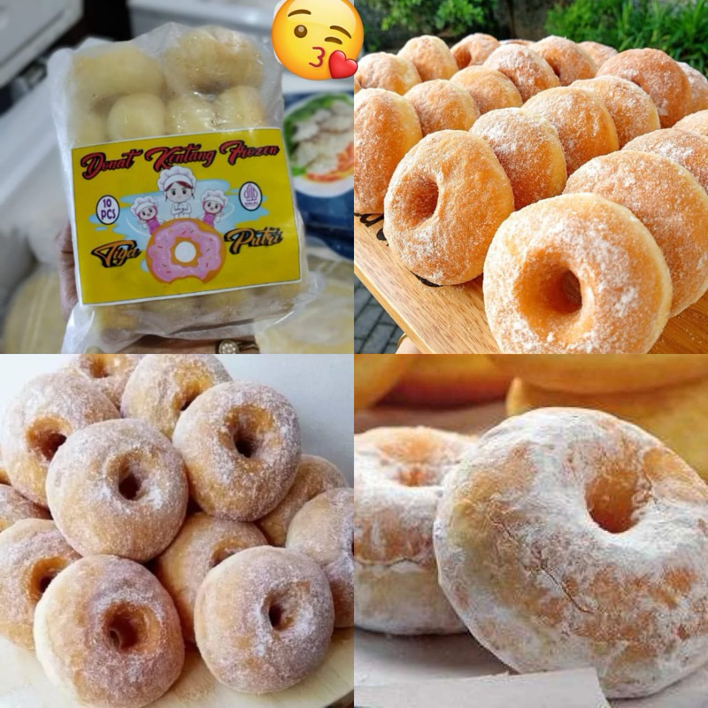 

Donat kentang nyus nyus isi 10 + gula halus