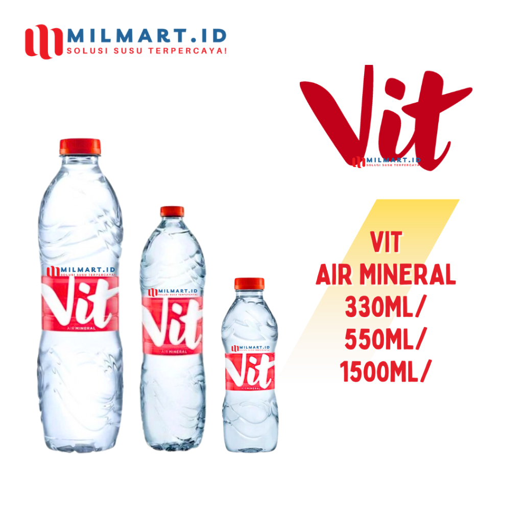 

VIT AIR MINERAL WATER 330ML/550ML/1500ML AIR MINUM BOTOL