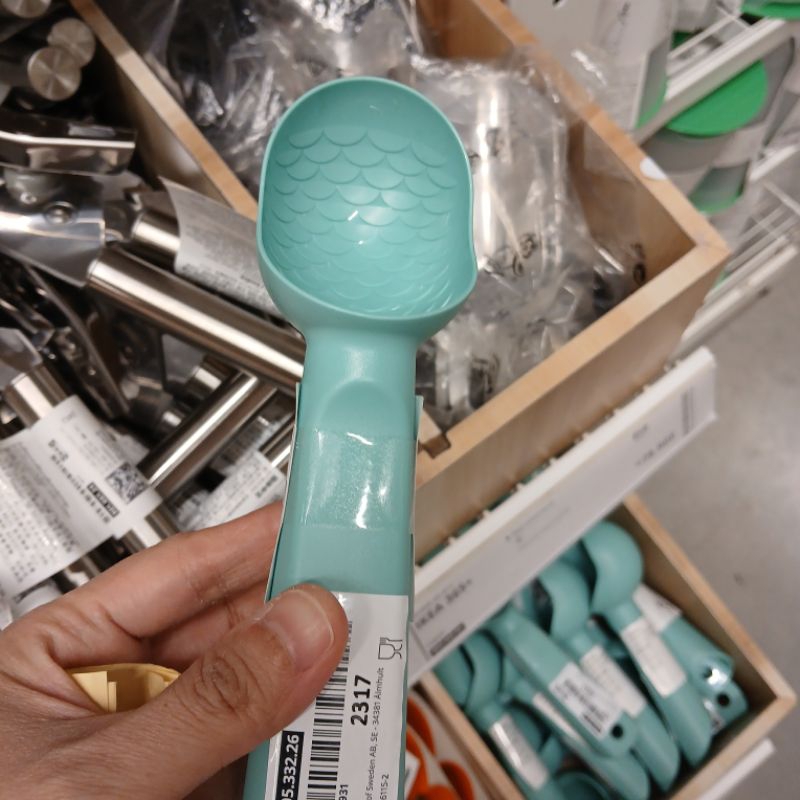 Uppfylld Ice Cream Scoop Sendok Es Krim Plastik