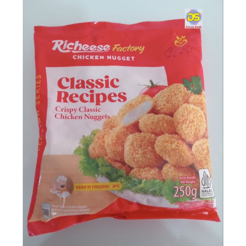 

RICHEESE FACTORY CHICKEN NUGGET 250GR