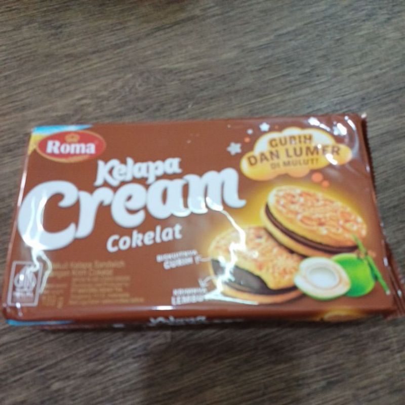 

Roma Biskuit Kelapa Cream Cokelat 189 Gr