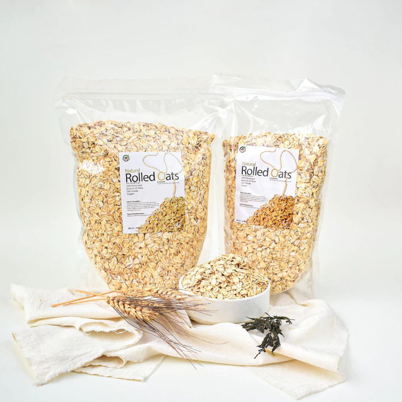 

Natural Rolled oats / Instan Rolled oats