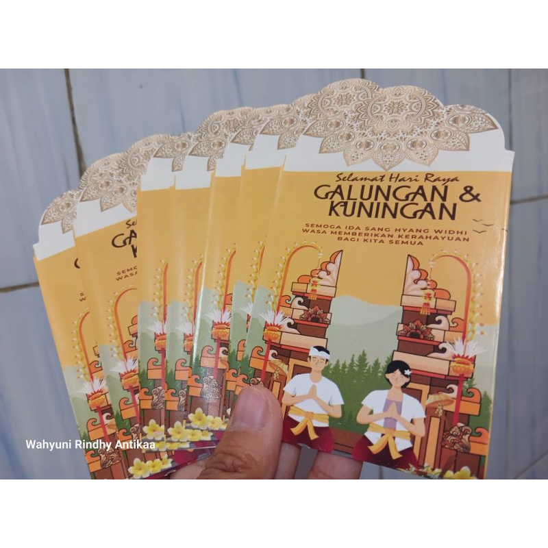 

Amplop Hari Raya Nyepi dan Galungan isi 10pcs