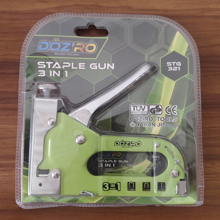

Staples Gun 3 in 1 + Refill Steples Gun Tacker 3in1 Multi Purpose Nailing Machine