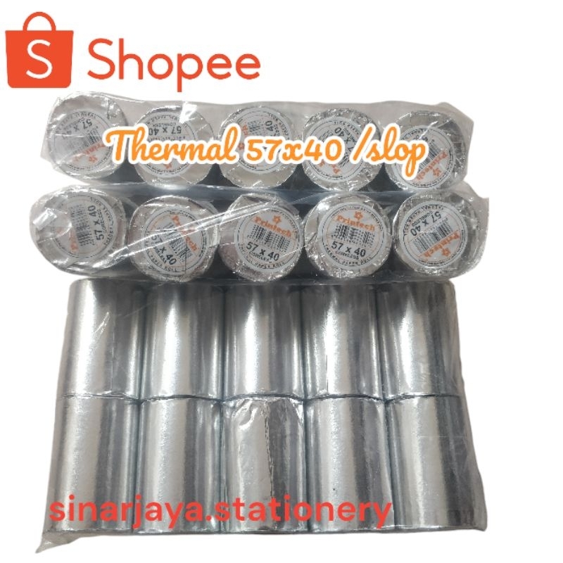 

Register Roll / Kertas Thermal roll 57 x 40 [Per Slop isi 10]