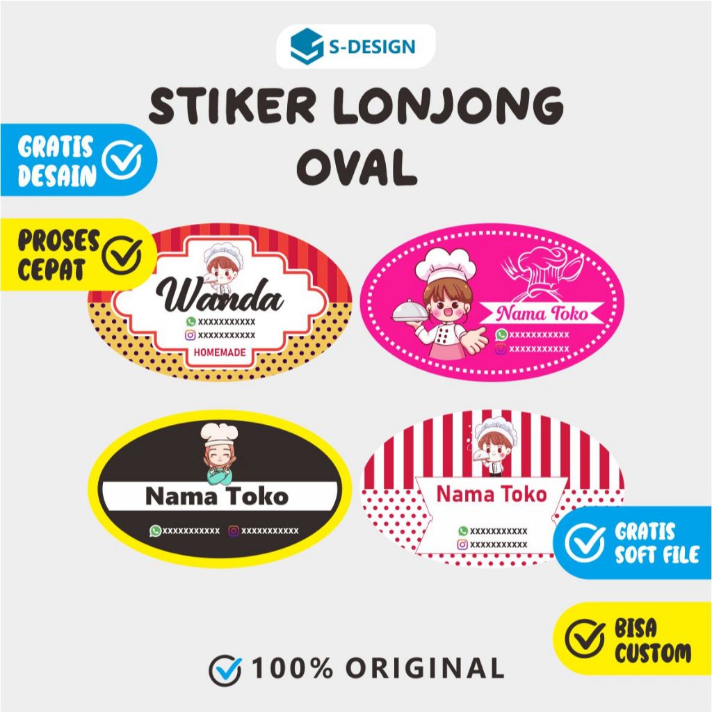 STIKER LONJONG / STICKER LONJONG / STIKER KARAKTER / STICKER KARAKTER / STIKER CUSTOM / STICKER CUST