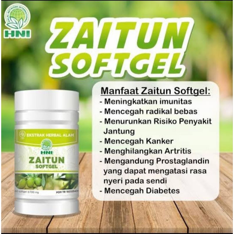 Zaitun Softgel hni - hpai / minyak zaitun softgel
