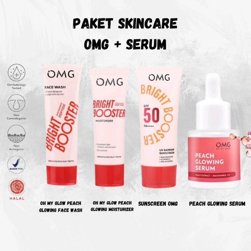 all series Oh My Glow skincare