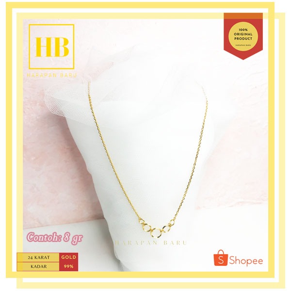 Kalung Emas 24 Karat 99% - Classic | Emas Kawin, Berbagai Model