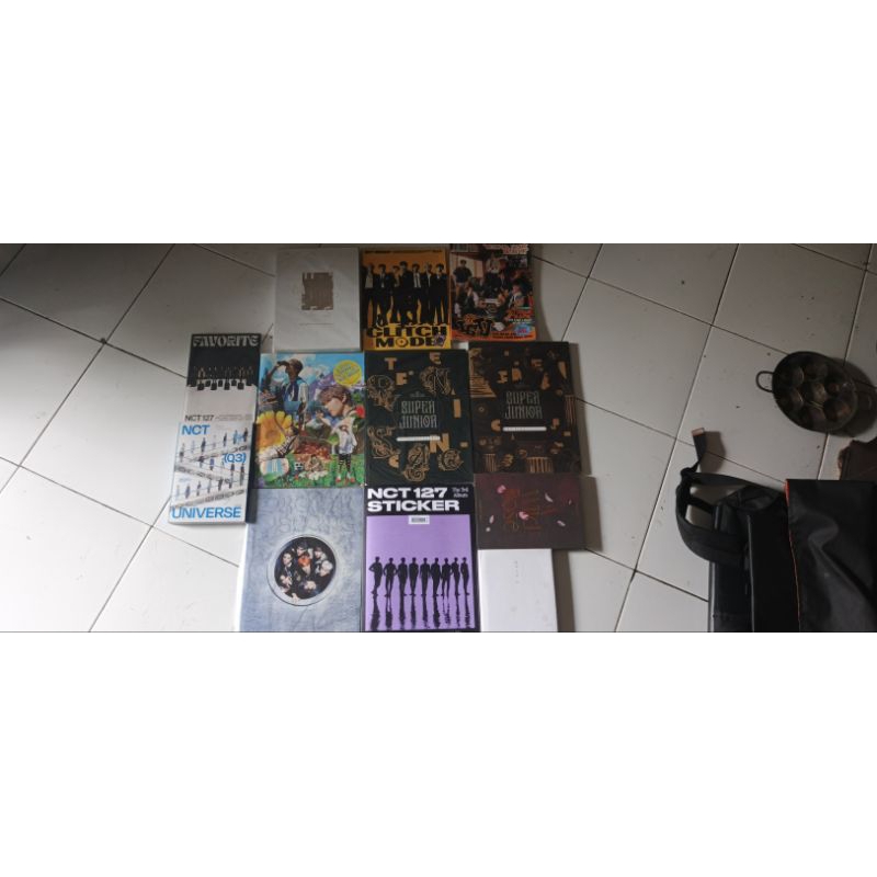 Album ONLY MURAH SUPER JUNIOR NCT DREAM KYUHYUN RYEOWOOK