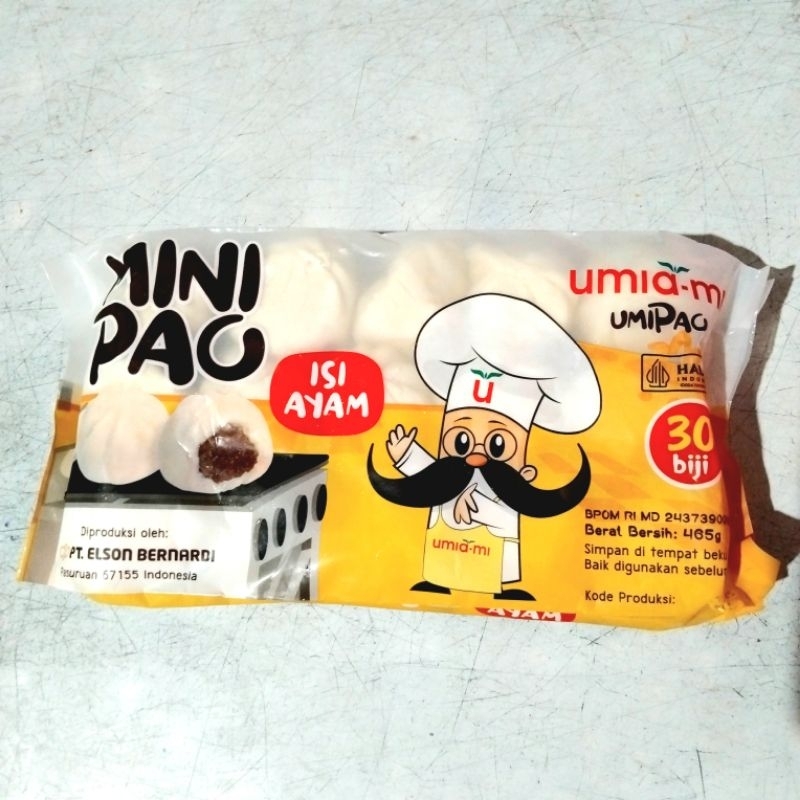 

Mini Pao Umia-Mi Umi Pao Rasa Ayam Isi 30 Pcs