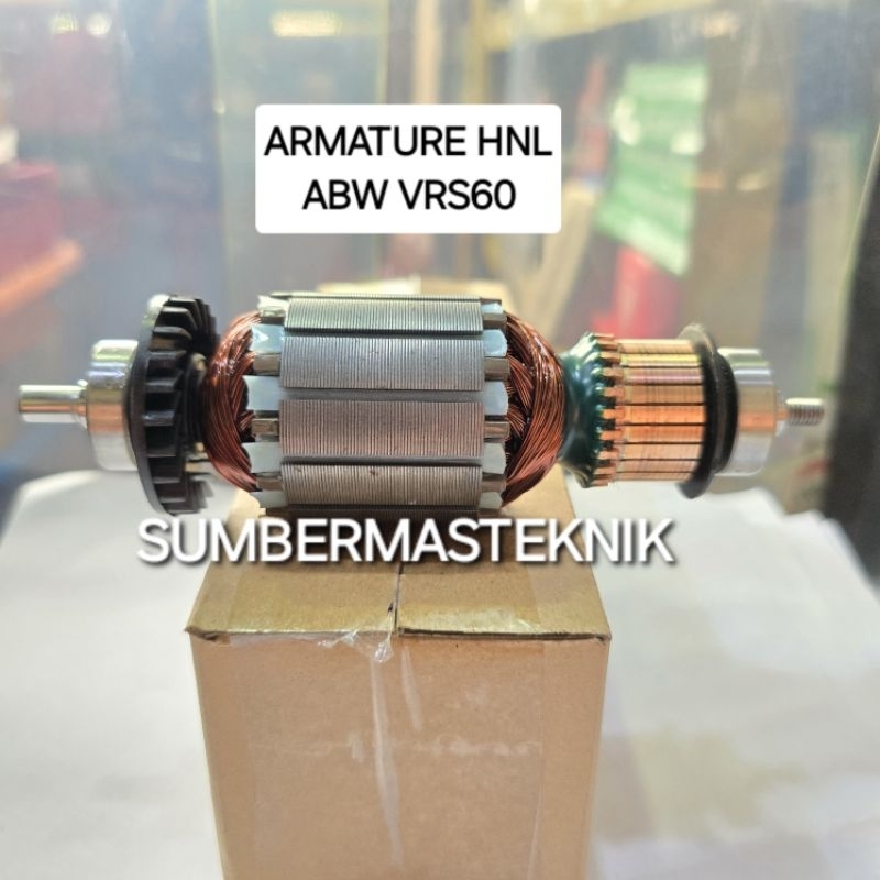 ARMATURE JET CLEANER HNL ABW VRS 60 TIDAK BISA COD ANGKER ROTOR JET CLEANER H&L VRS60 HIGH PRESSURE 