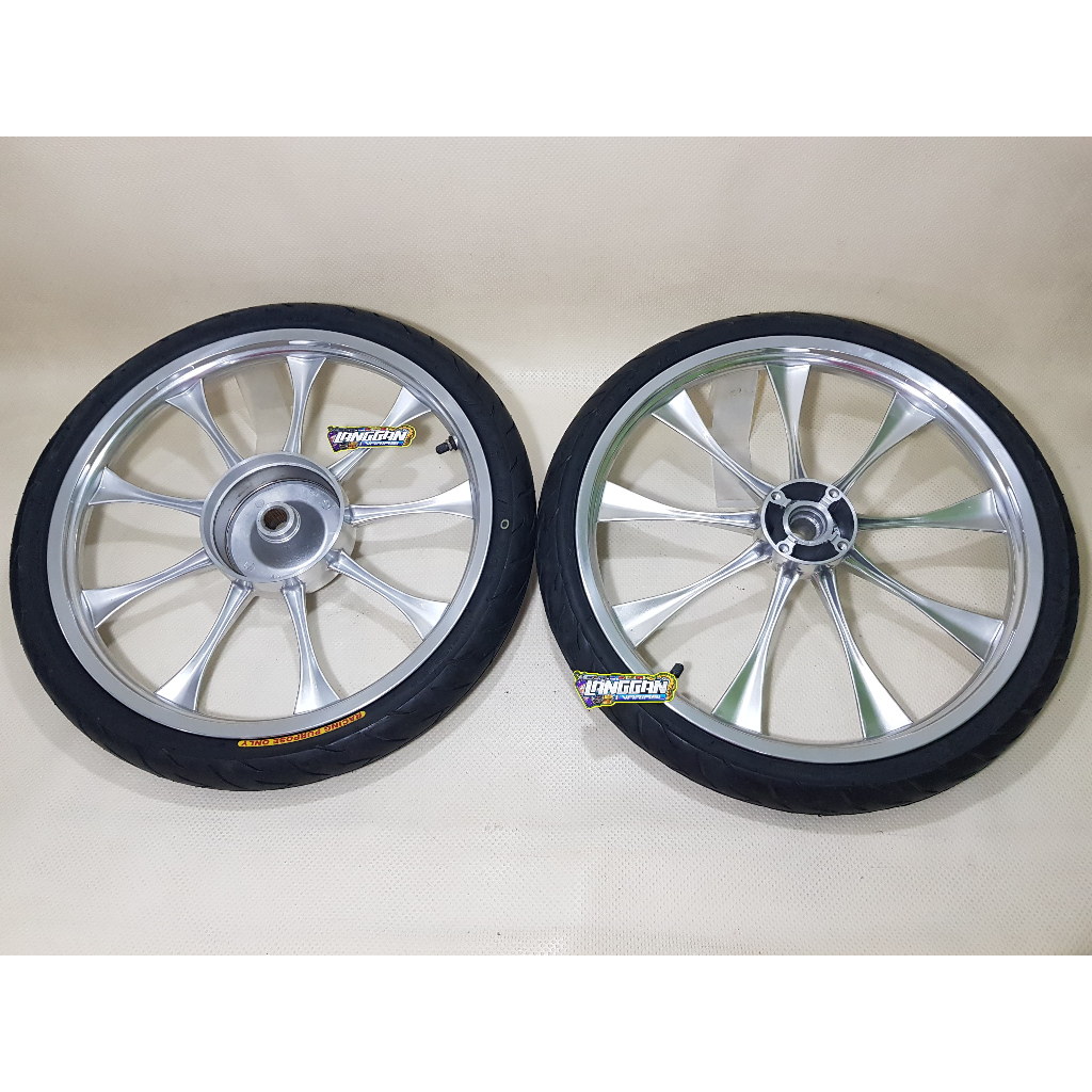 Paket Set Velg Pelek Racing Power Victory Matic Ring 17 + Ban Luar Dalam Beat Vario 110 125 150
