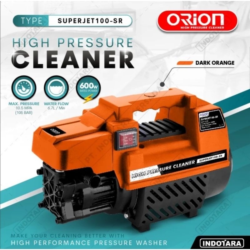 Mesin Cuci Mobil & Motor Orion Superjet 100 SR Original Jet Cleaner