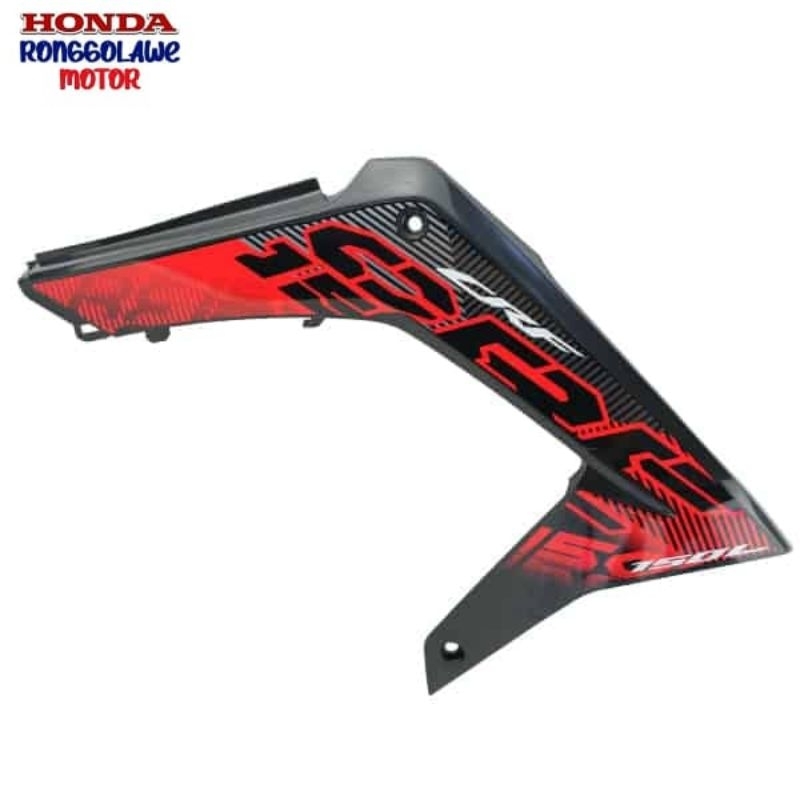Cover Body Set Kanan Hitam Type 1 Honda CRF150L K84 ORIGINAL 17546K84610ZA