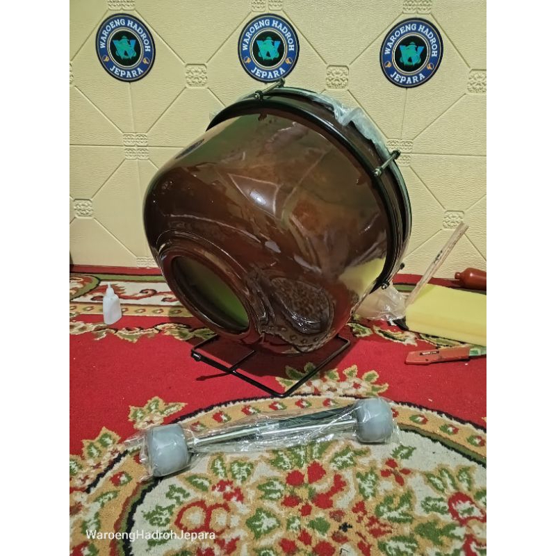 bas Hadroh Bas Habsyi 18 inc / 45cm mika power beat