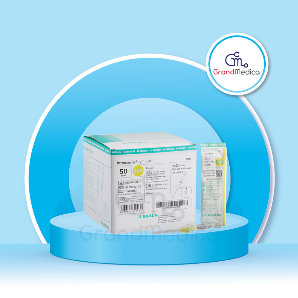 Introcan B Braun 18G 20G 22G 24G / B BRAUN Introcan / IV Catheter / Jarum Infus B Braun - Per Pcs