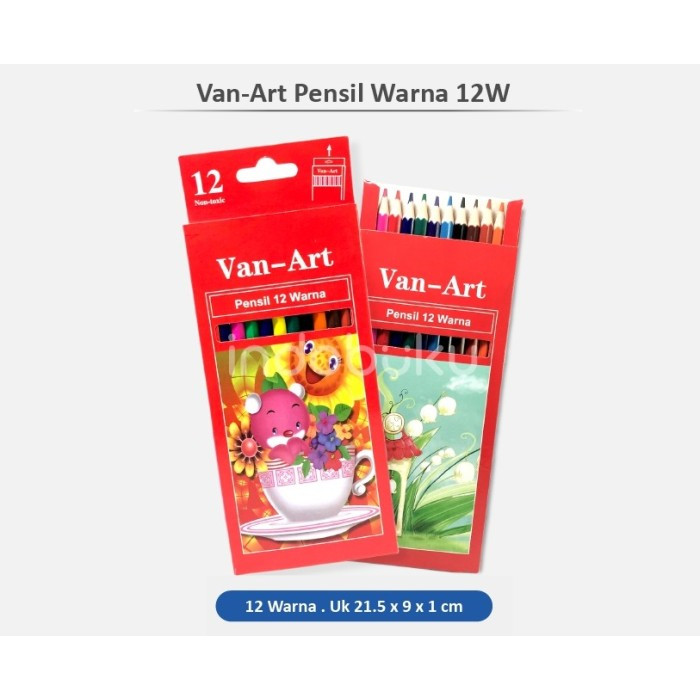 

Pensil Warna Van Art PANJANG 12 Warna